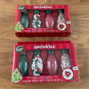 2-NIB Wilton sprinkles